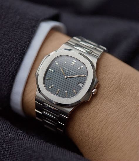 vintage patek nautilus|patek philippe nautilus original price.